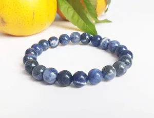 8 mm Kyanite stone bracelets stretch bracelets blue bracelets men women bracelets gemstone bracelets friendship bracelets boy girl