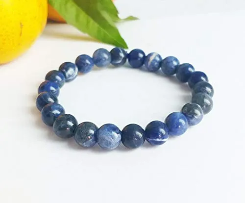 8 mm Kyanite stone bracelets stretch bracelets blue bracelets men women bracelets gemstone bracelets friendship bracelets boy girl