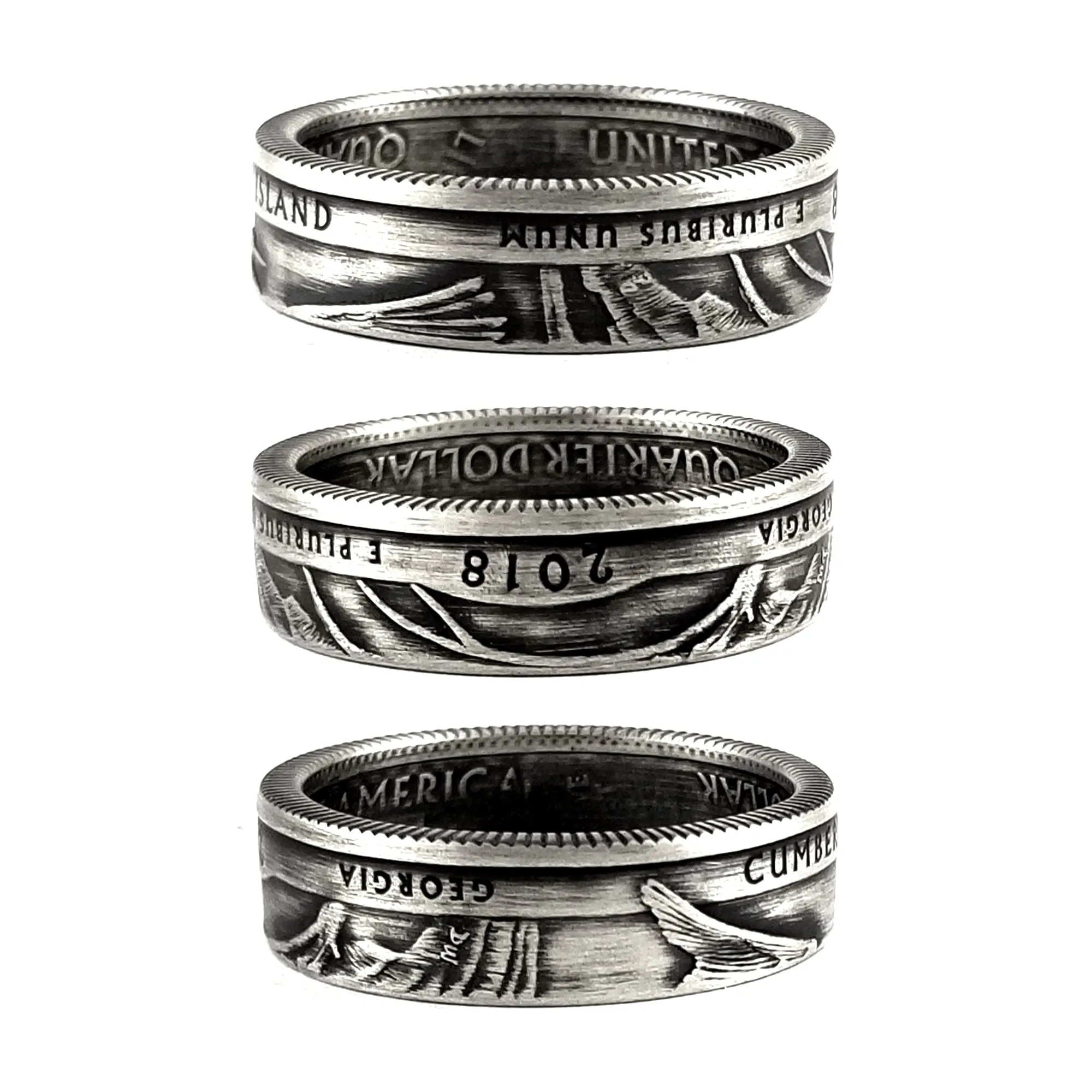 90% Silver Cumberland Island National Park Quarter Ring