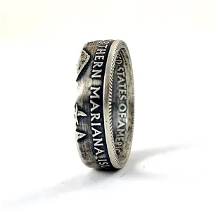 90% Silver Northern Mariana Islands Quarter Ring