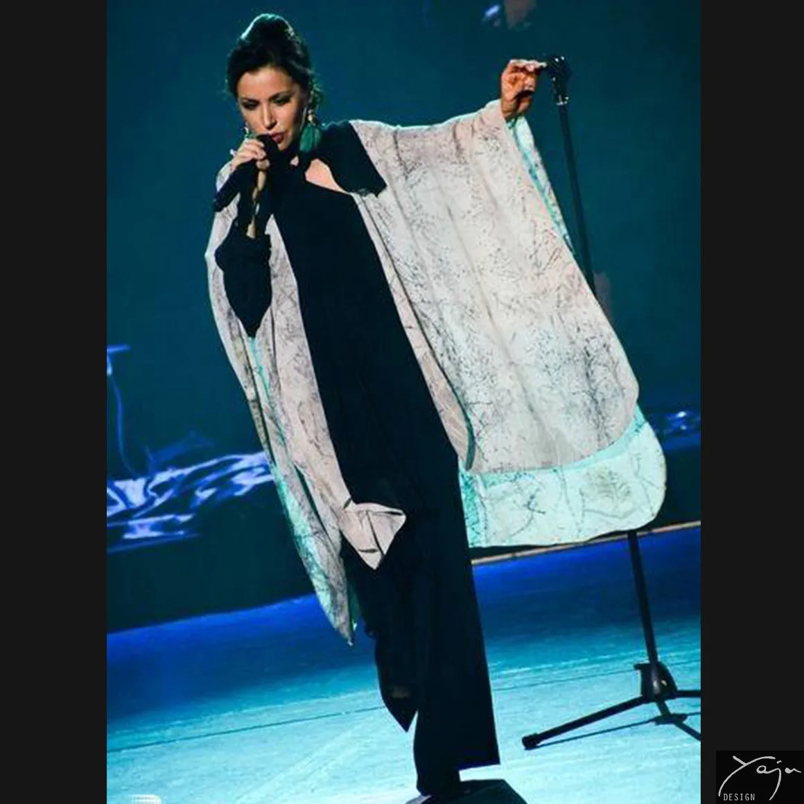 'Australian Bush. Ode To Fred Williams' - Silk Cape No.8