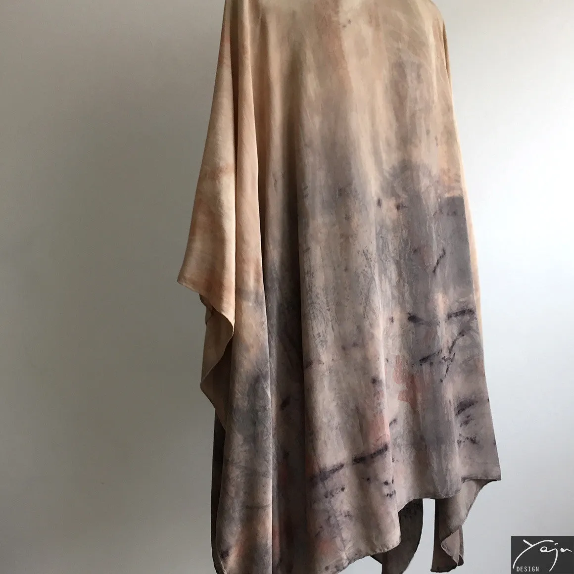 'Australian Bush. Ode To Fred Williams' - Silk Cape No.8