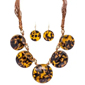 Becca Tortoise Shell Necklace