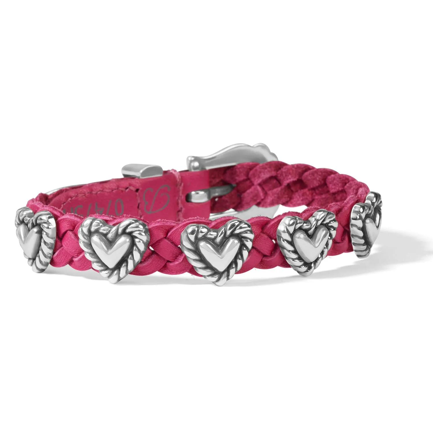 Brighton 3/8 Roped Heart Braid Bandit Bracelet-multiple colors