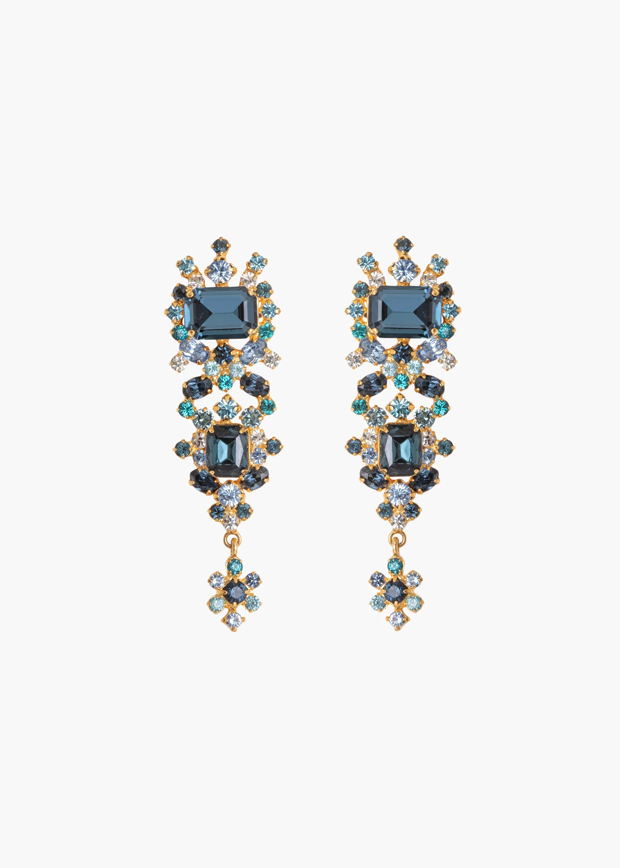 Candence Earrings -- Sapphire