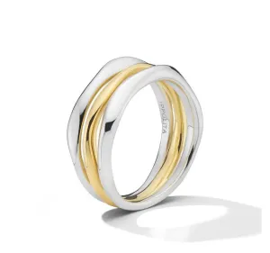 Chimera Classico Triple Band Squiggle Ring