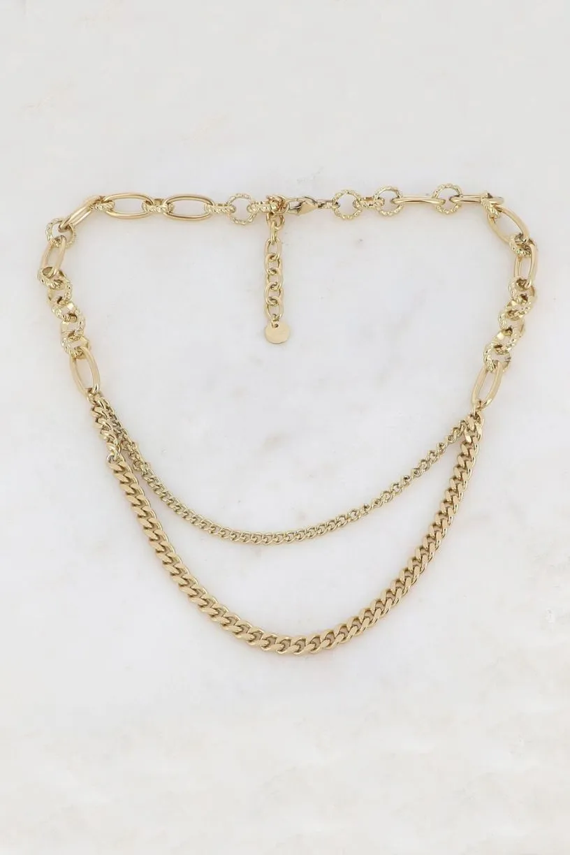 Chunky Gold Chain Necklace