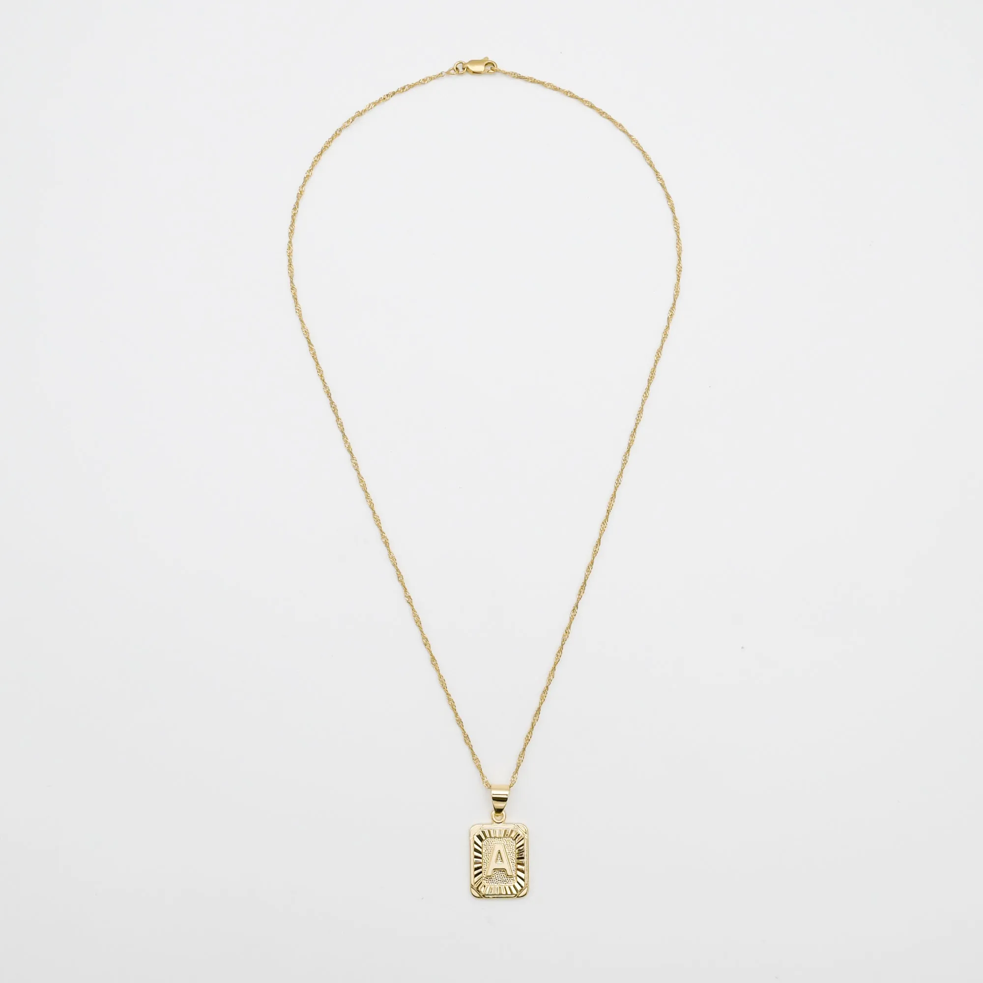 Classic Initial Necklace