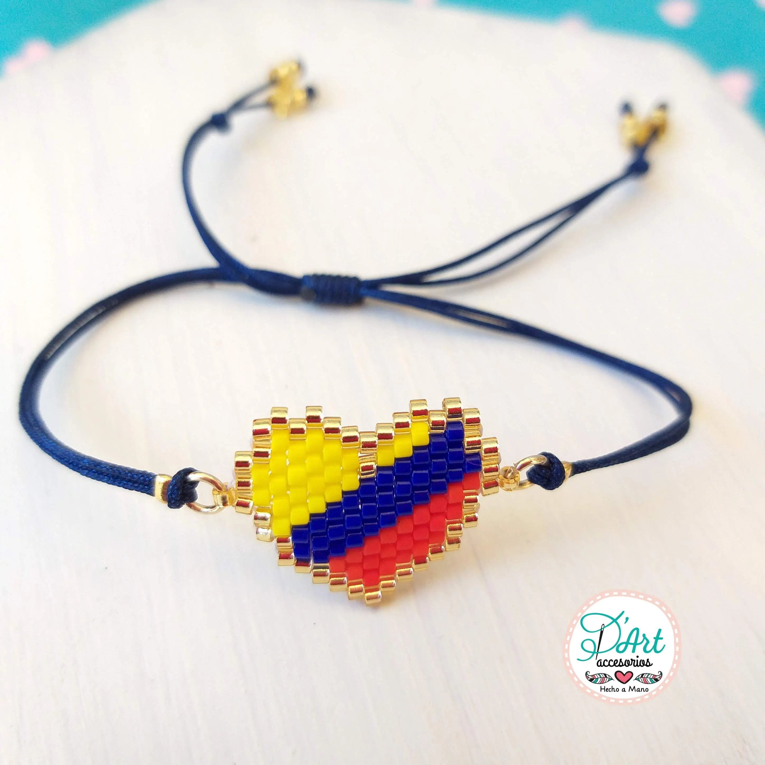 Colombian Flags bracelets