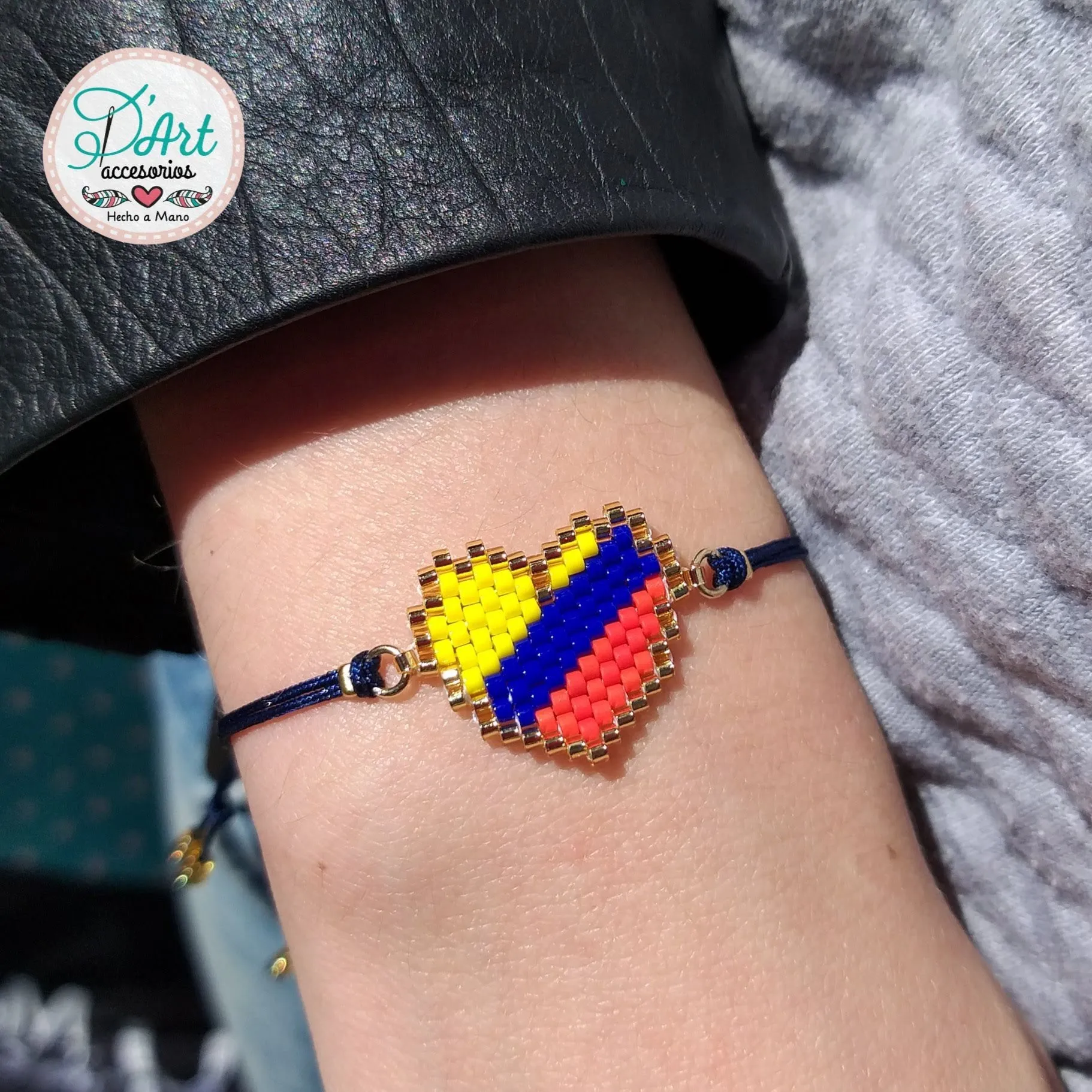 Colombian Flags bracelets