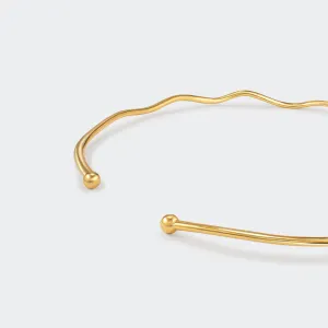 Curve Necklace Gold