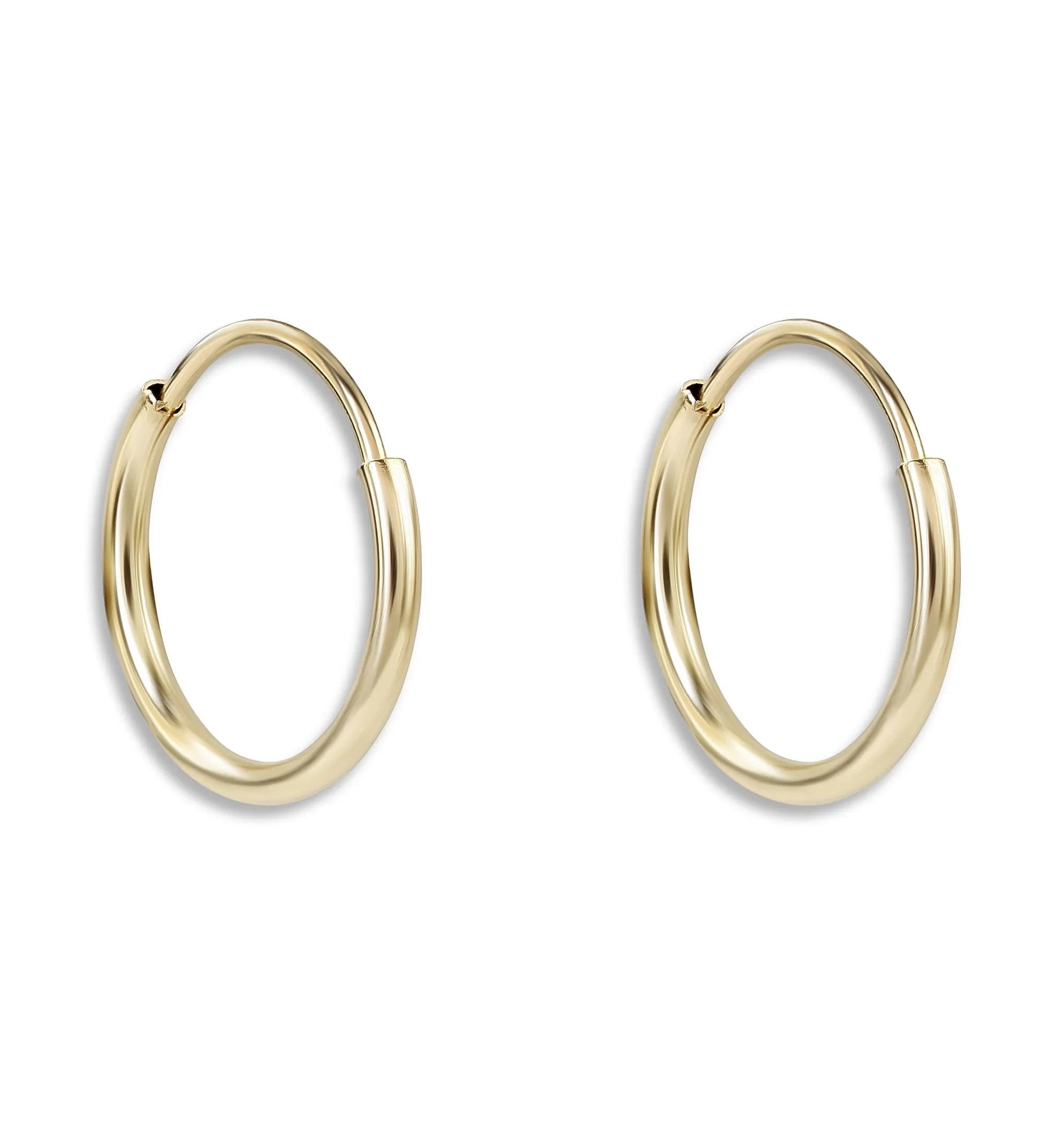 Dainty Hoop Earrings 10mm