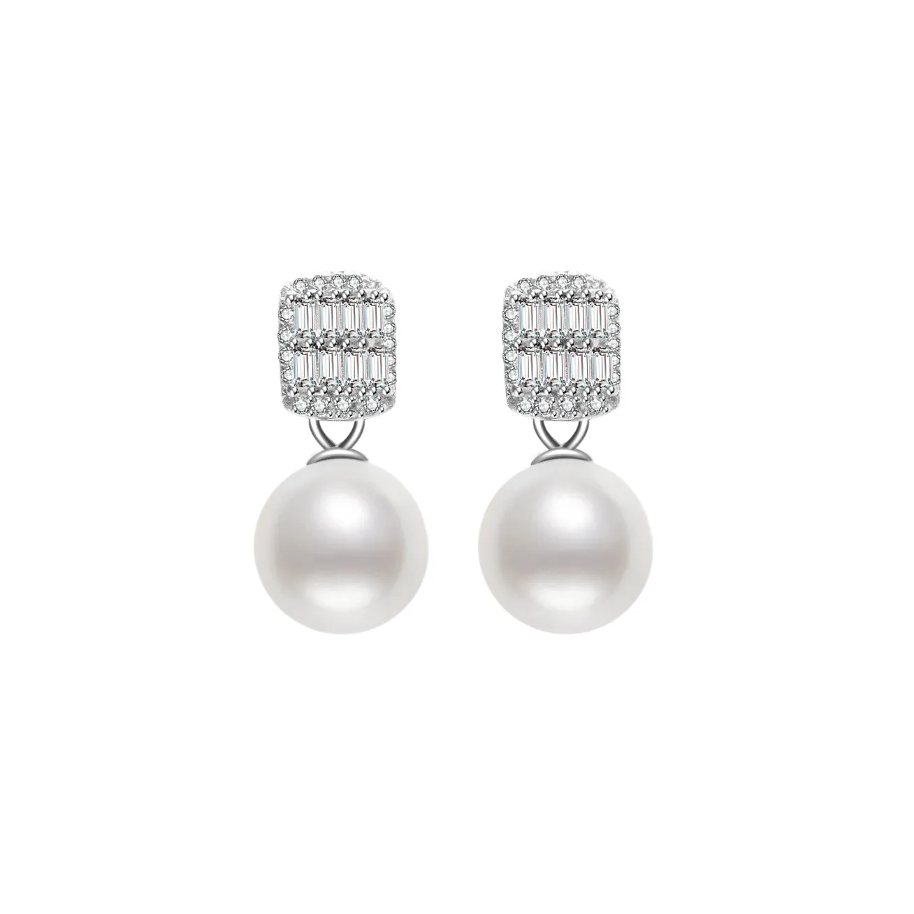 Elegant Freshwater Pearl Earrings WE00066