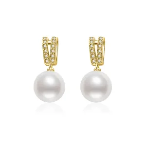 Elegant Freshwater Pearl Earrings WE00383