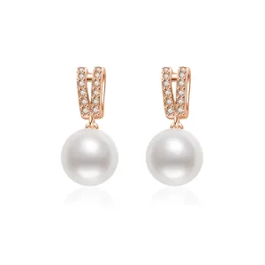 Elegant Freshwater Pearl Earrings WE00384