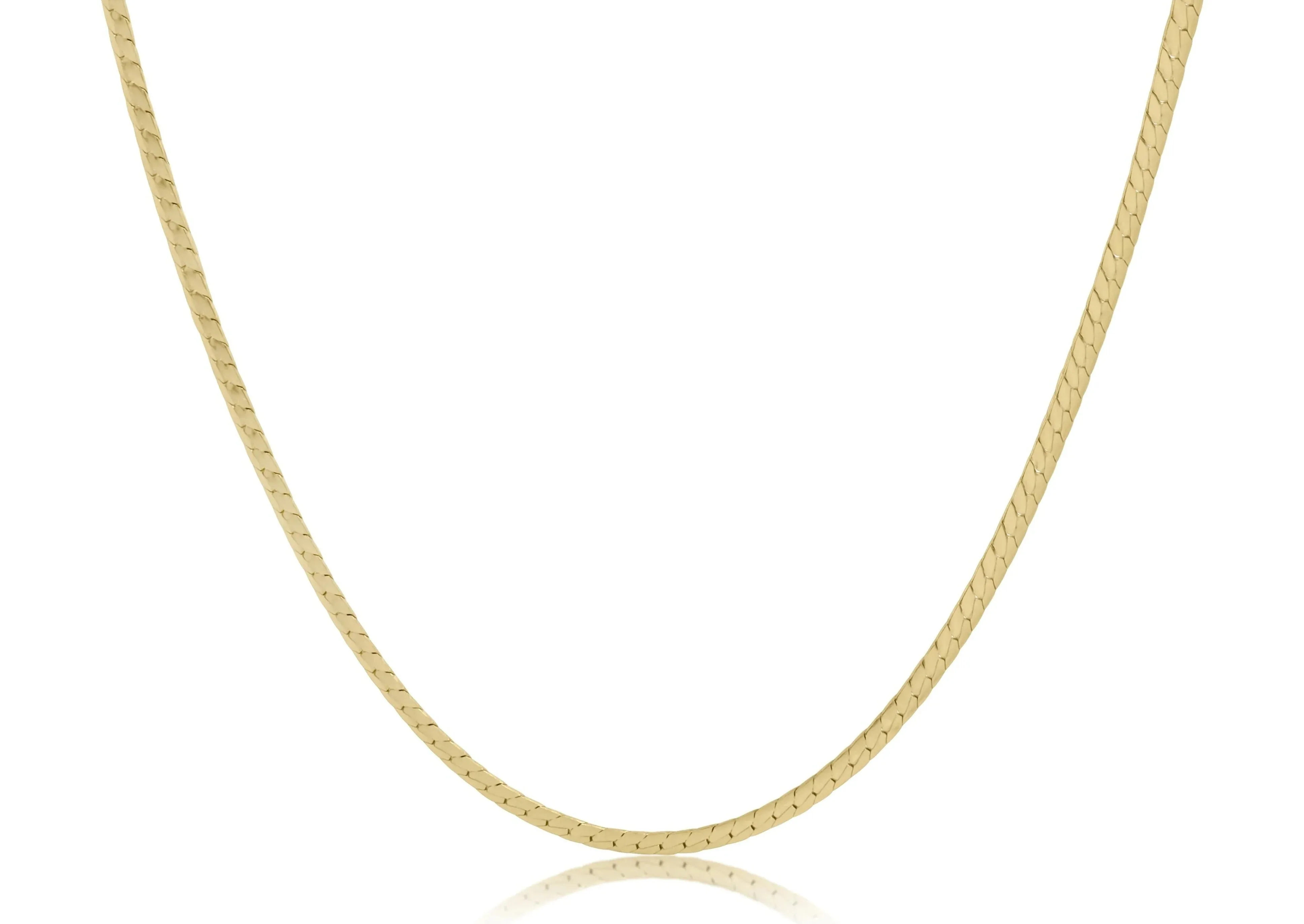 enewton 15" Choker Gold Herringbone