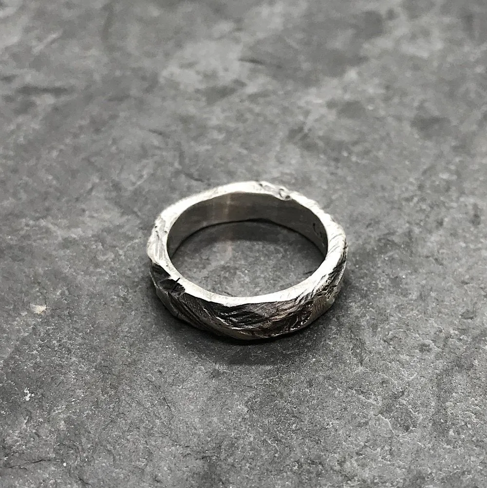 Etched Stacker Ring