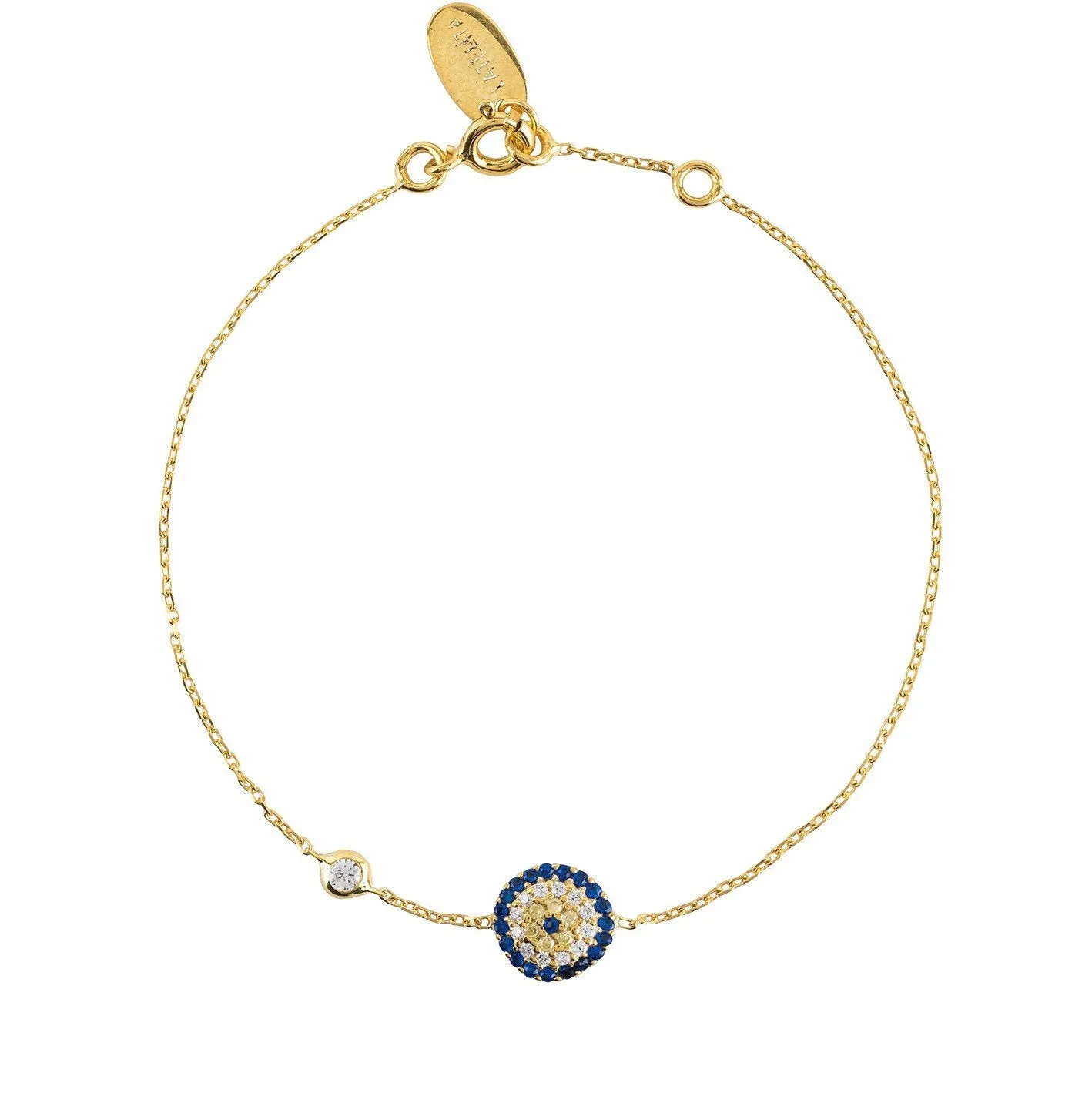 Evil Eye Bracelet Gold