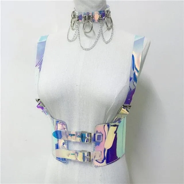 Festival Holographic Harness Set