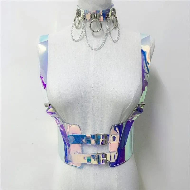 Festival Holographic Harness Set