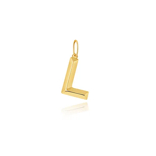 Gold Initial Pendant