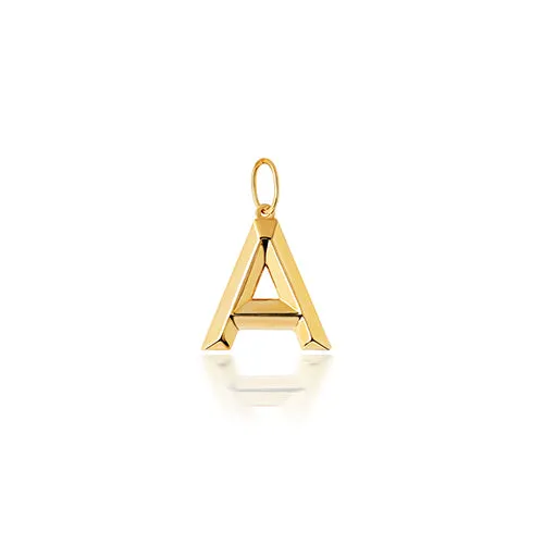 Gold Initial Pendant