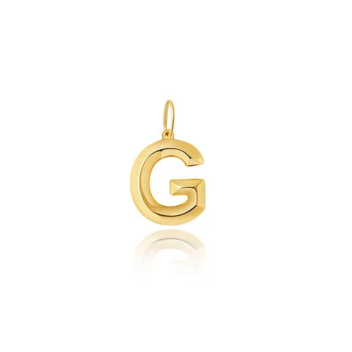 Gold Initial Pendant