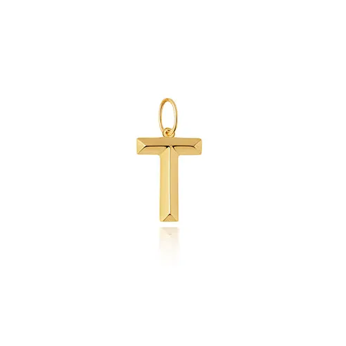 Gold Initial Pendant