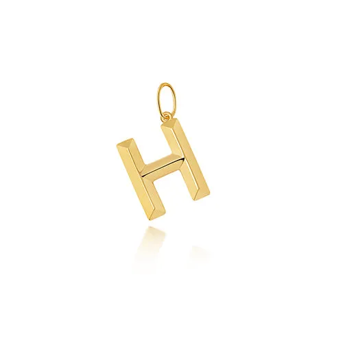 Gold Initial Pendant