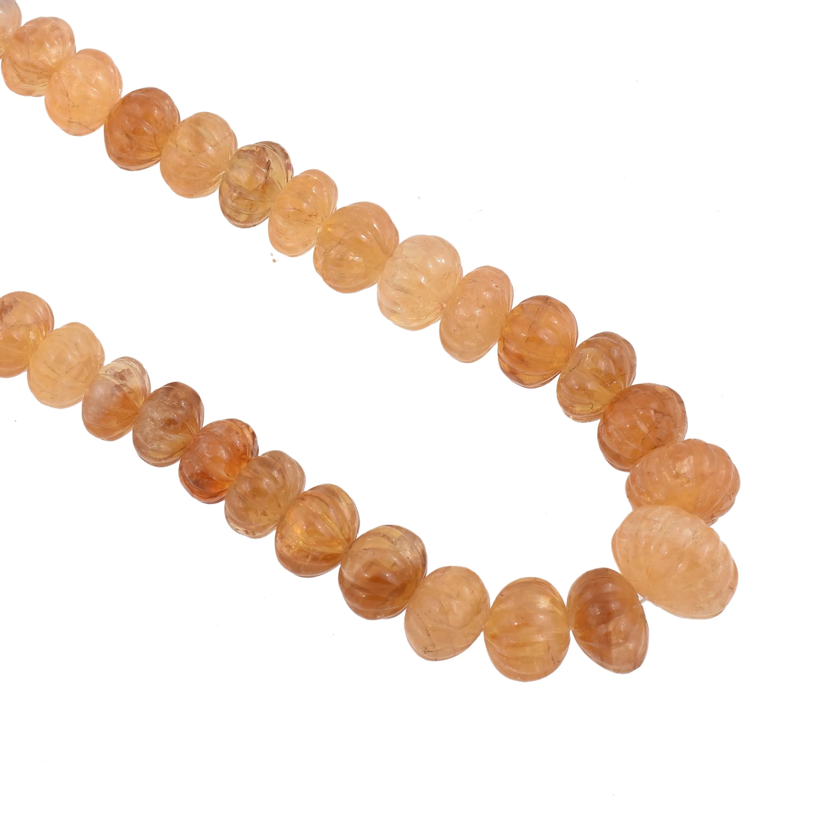 Hessonite Necklace