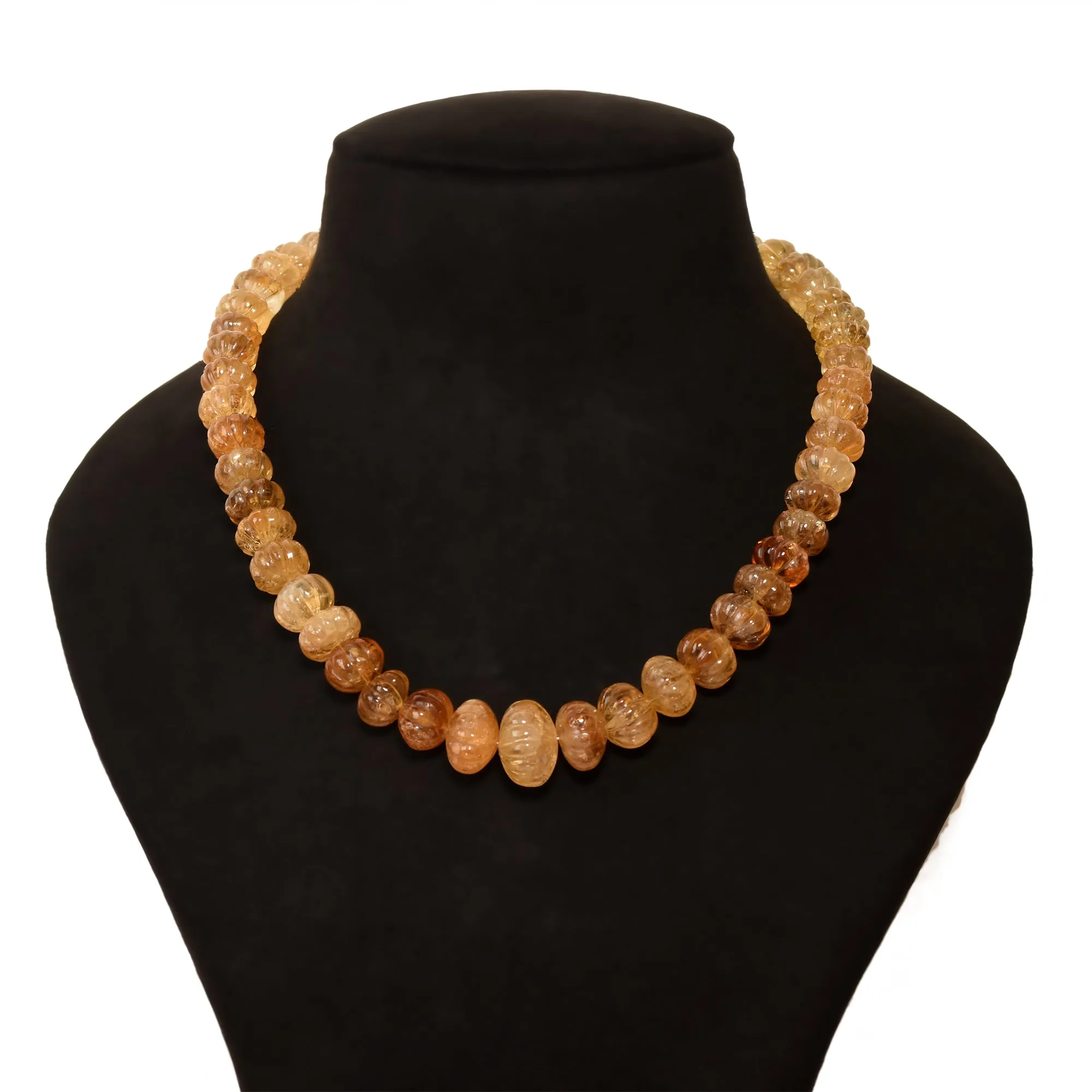 Hessonite Necklace