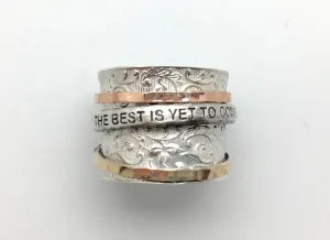 Ithil Affirmation Spinner Rings