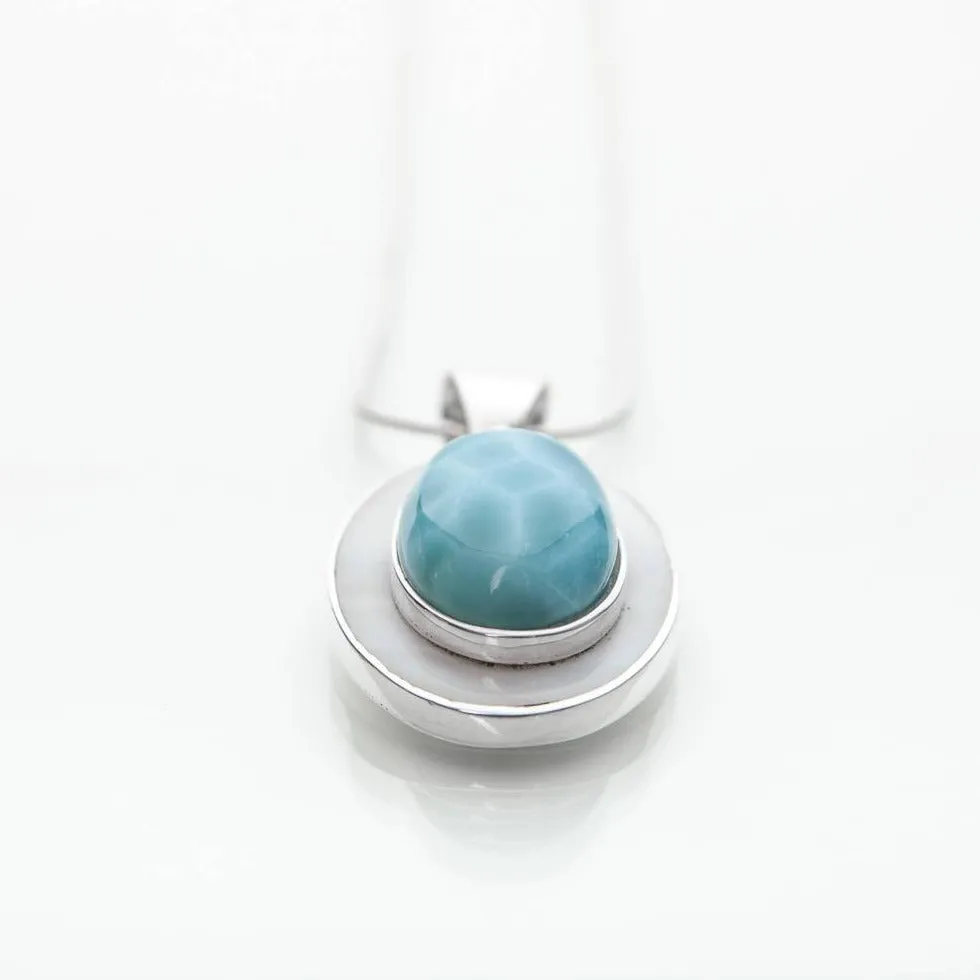 Larimar Pendant Amara