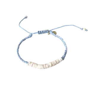 Lotus and Luna Braided Puka Bracelet - Keala