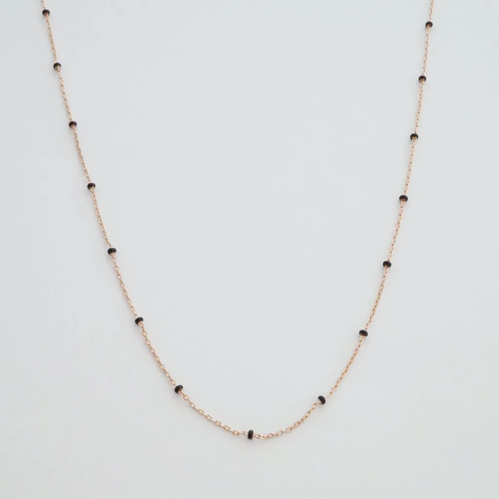 Mary Beaded Chain Necklace