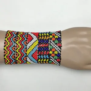 Masai Beaded Zulu Elastic Bracelet