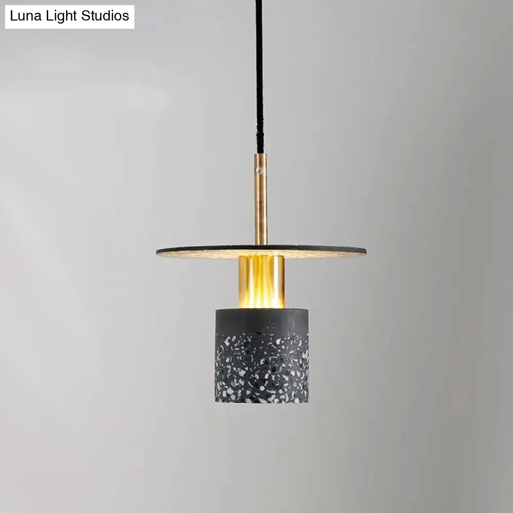 Modern Terrazzo Drop Pendant Lamp - Perfect for Dining Room