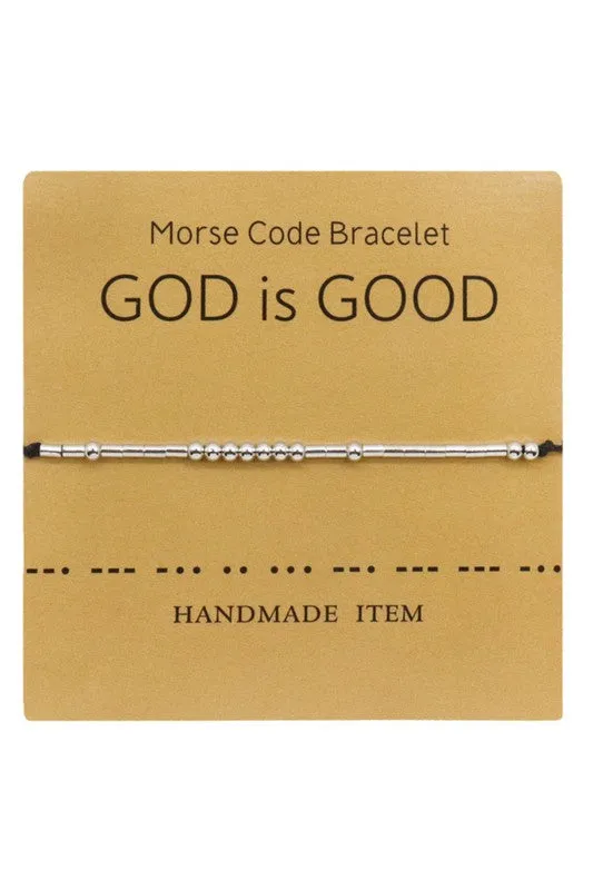 Morse Code Message Bracelets