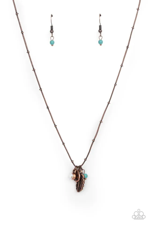 Paparazzi Necklace ~ Wildly WANDER-ful - Copper