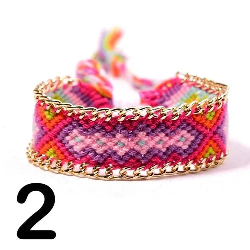 Rainbow Collection Festival Boho Bracelets