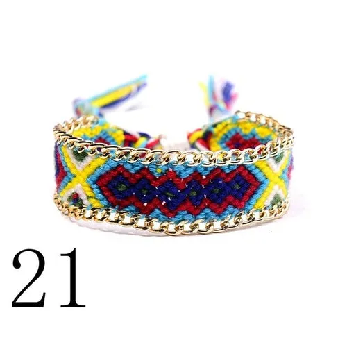 Rainbow Collection Festival Boho Bracelets