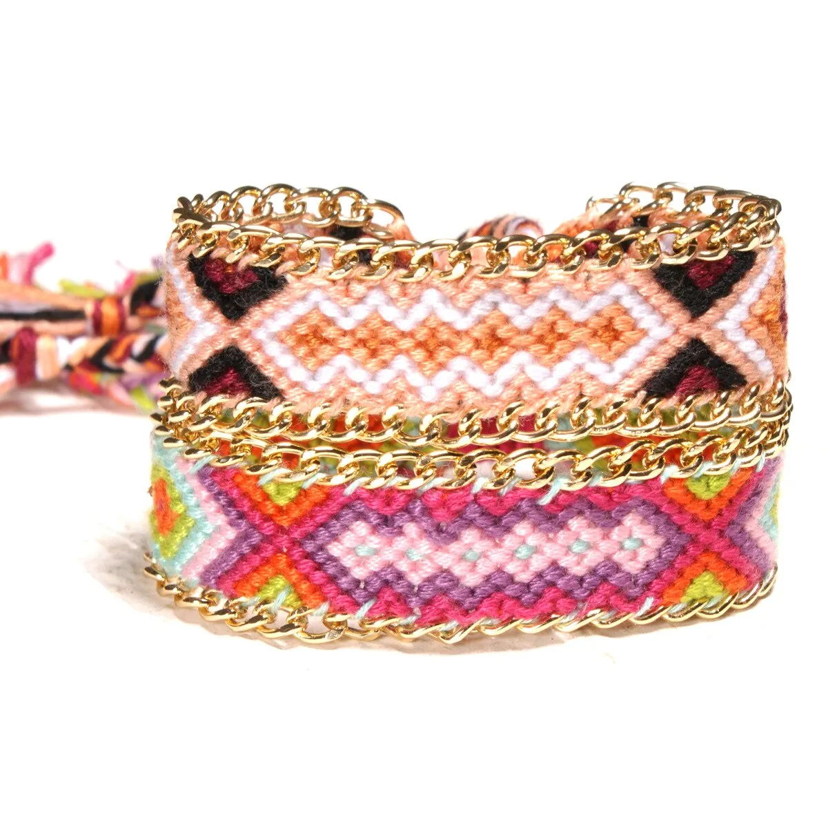 Rainbow Collection Festival Boho Bracelets