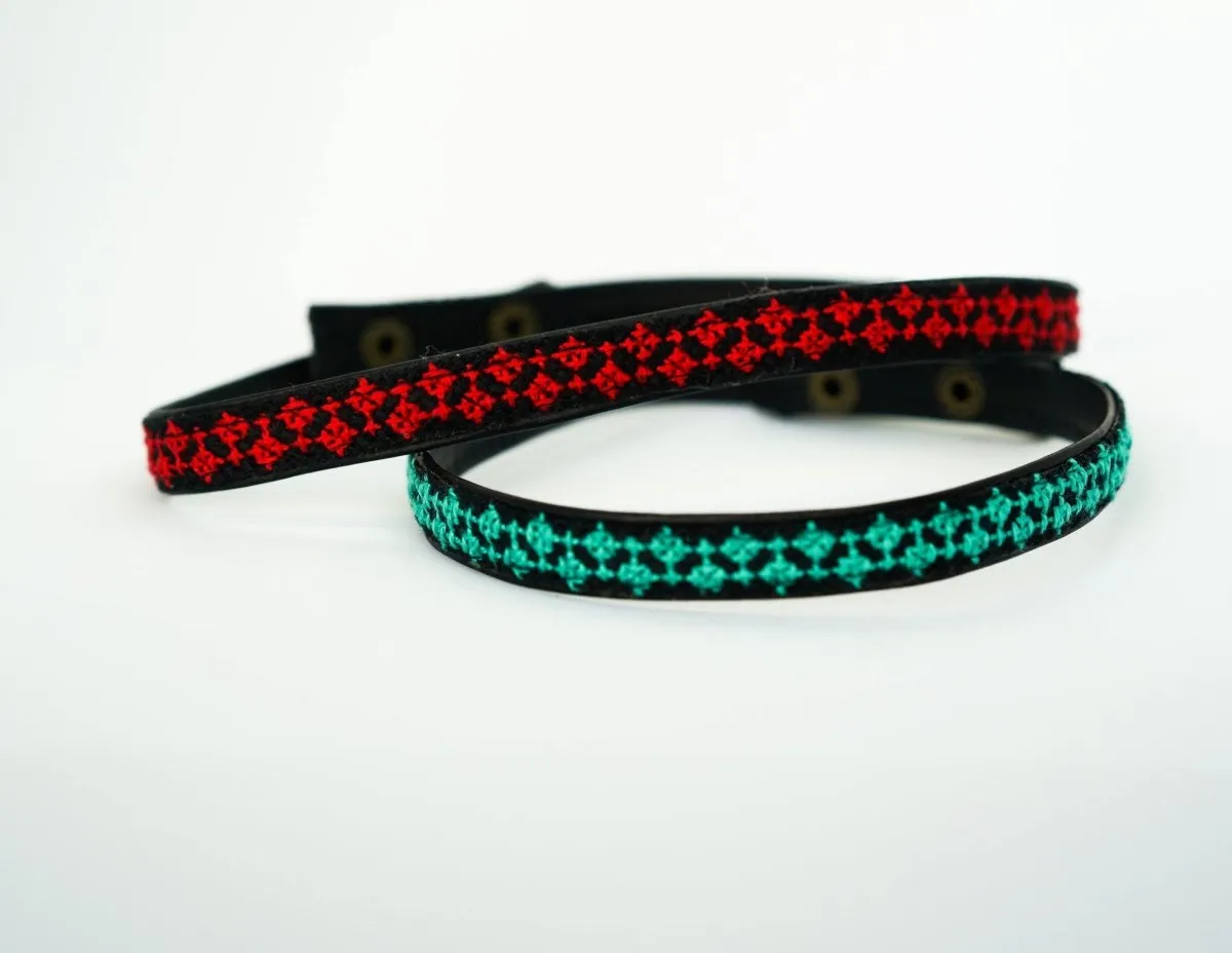 Rana Choker / Wrap Bracelet - Teal