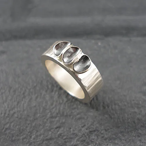 Silver Cluster Ring