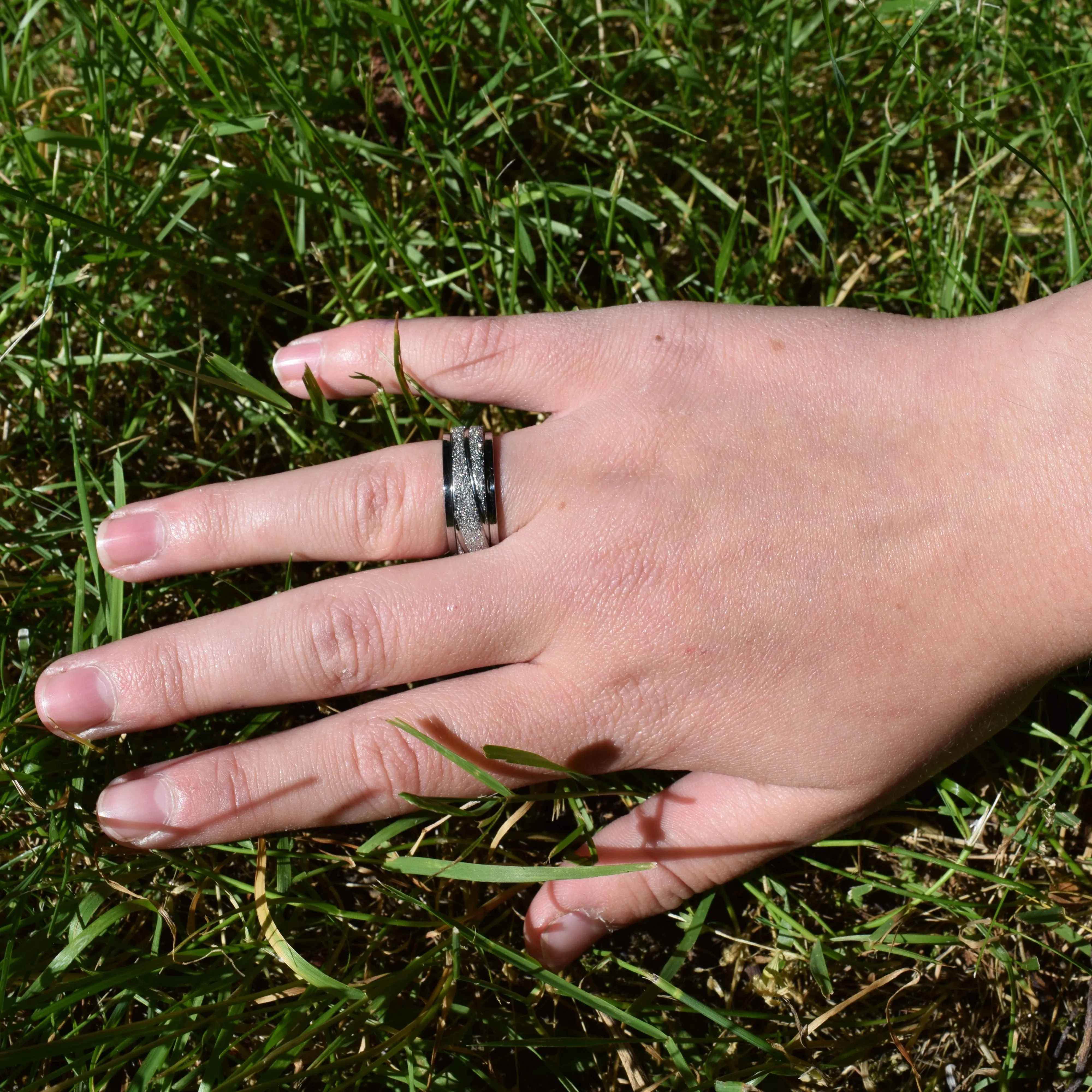 Silver Spinner Ring