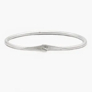 Sterling Silver Lockup Bangle