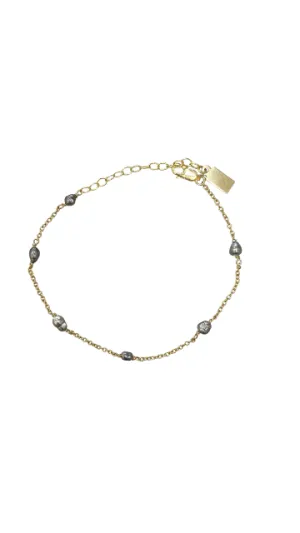 Tahitian Keshi Pearl Bracelet