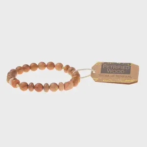 WOOD STONE BRACELET