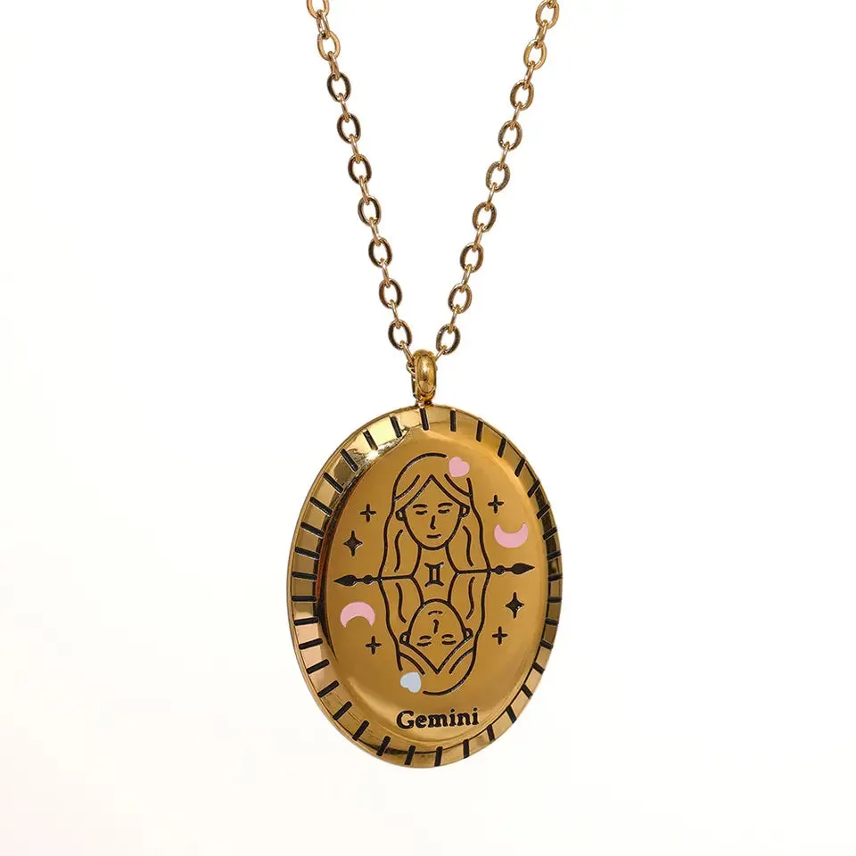 Zodiac Pendant Necklace