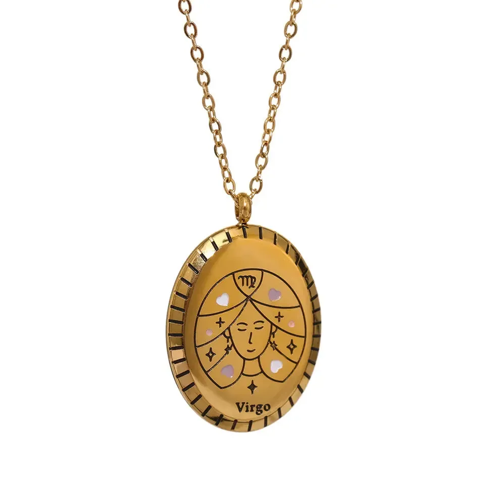 Zodiac Pendant Necklace